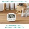 Digital Timer, Antibacterial and Large Visible Timer, Sage Green, TD-429-GR