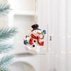Santa Ornaments Christmas Snowman Gnome Festive Decorations Holiday Supplies