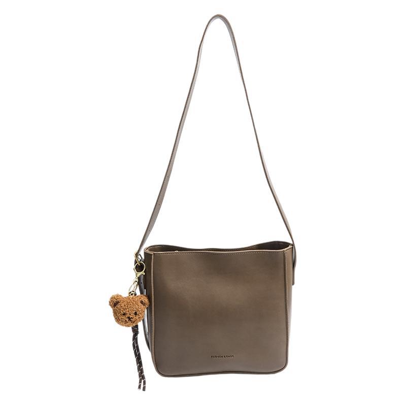 Premium Texture Retro Bag 2025 New Women's Bag Autumn and Winter Large-capacity Messenger Bag Fashionable Shoulder Bag Bucket Bag