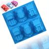 Carton Car Silicone Baking Tray Cake Mold Candy Moulds Chocolate Molds Pickup Truck Cheesecake Pans