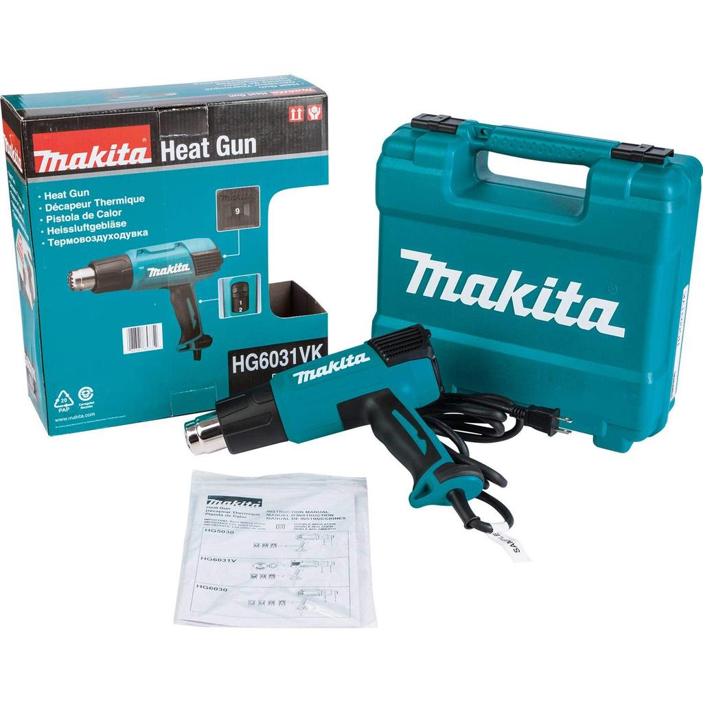 Makita Heat Gun AC100V Hot Air Temperature Degrees HG6031VK 50-550