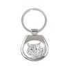Selkirk Rex Cat Longhaired - Keychain with a Cat, Keychain with a Print, Personalized Pendant from the Art-Dog Brand