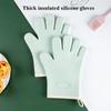 Heat-resistant Gloves Silicone Fire-proof Microwave Oven Glove 1 Pair of Barbecue Gloves Cooking Tools and Barbecue Anti-slip