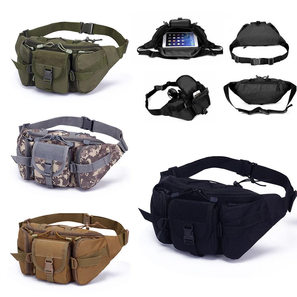 Outdoor Utility Tactical Waist Fanny Pack Pouch Military Camping Hiking Belt Bag