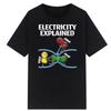 Ohm's Law Ohm Electronic T Shirt Novelty Electrical Engineer Graphic Tee Women Men Boy Classic Shirt Streetwear Ropa Hombre Tops