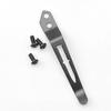 Stainless Steel Back Clip for DIY Folding Pocket Knife Tool DIY Accessories Back Clip Custom Folding Knife Clip Holder