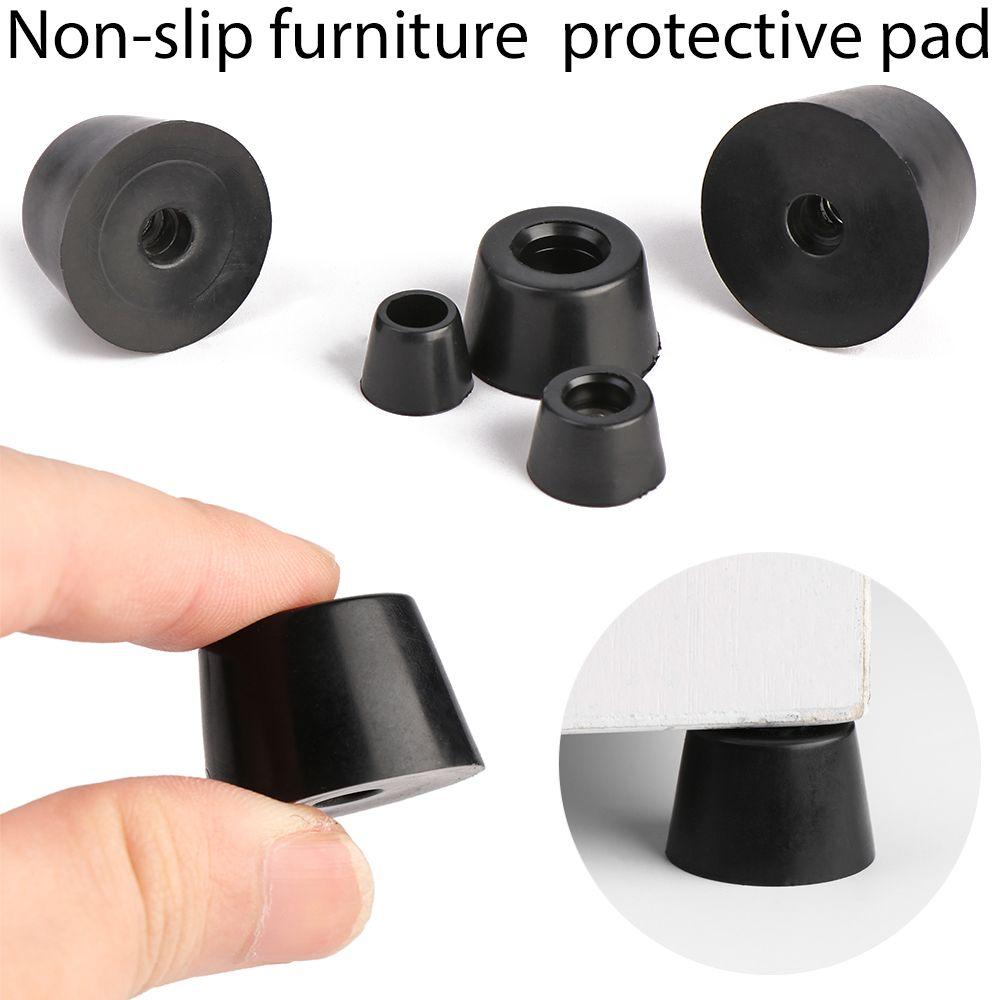 Accessories Cushion Cabinet Speaker Protective Pad PVC Foot Mat Tapered Furniture Slip Feet