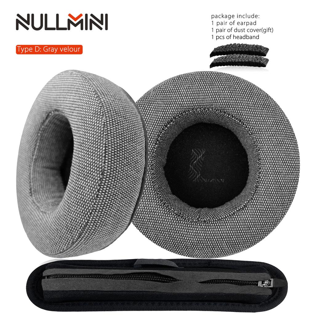 NullMini Replacement Earpads for Bluedio T5 T4 T4S Headphones Ear Cushion Earmuffs Cooling Gel Sleeve Headband