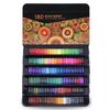 Brutfuner 180 Colors Pencils Set,Art Supplies For Adult Coloring,Oil Based Soft Core,Art Pencil For Kids Teens Beginner Coloring
