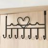 Door Behind Hook Storage Wall Hanging Clothes Hanger Hook Punch-Free Hanger Bedroom Organizer Storage Accessories