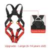 Kid's Safety Belt Child Full Body Harness  Children Safety Protection Kid Harness Outdoor Equipment Kits