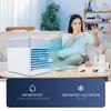 Portable Electric Air Conditioner Fan Humidifier Purifier Air Cooler Fan Desktop Usb Mini Fan With Lights For Office Home Room