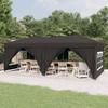 VidaXL Foldable Reception Tent with Walls, Camping Gazebo, Picnic Gazebo, Garden Terrace Pavilion 93544