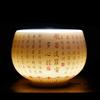 Blanc De Chine Heart Sutra Baifu Master Cup White Jade Porcelain Kung Fu Tea Set Large Personal Special Tea Cup