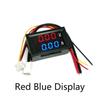 DC0-100V 1A 10A 50A 100A Digital Voltmeter Ammeter 2 In1 Multimeter DC4-30V Voltage Ampere Meter Volt Amp Gauge Panel Dual Display