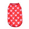 Mesh  Pet Dog Clothes Cute Letter Print Puppy Vest For Small Dogs Cats Costume Soft French Bulldog Pullover Festival Dress Up Apparel
