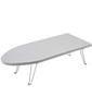 Jitsugyo Ironing Board Aluminum Coat Silver 75X30X20cm Craftsmanship 1225 Boat-shaped Approx.
