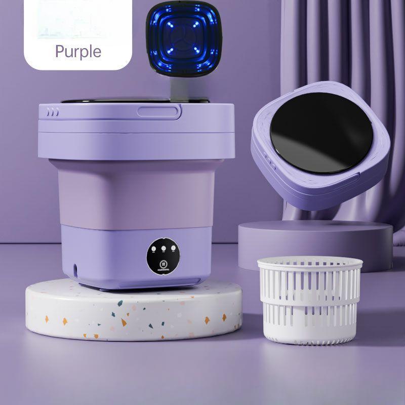 Portable Small Folding Washing Machine Underwear and Socks Washing Machine Ultraviolet Sterilizer Suitable For Business Outdoor