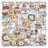 105 New Styles of Line Puppy Cartoon Graffiti Stickers Decorate Refrigerator Skateboard DIY Personalized Stickers