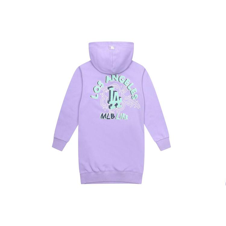 New MLB Long Sleeved Dresses Women's Purple 31OP07111-07V