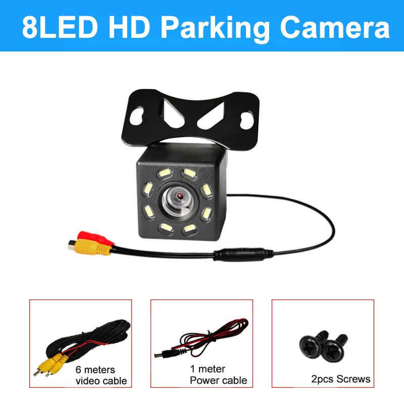 12 LED 170 Degree Car Rear View Camera Night Vision Reversing Auto Parking Monitor CCD Waterproof HD Video Car Rear View Camera