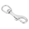 316 Stainless Steel Hook Swivel Eye Clasp Snap Hook for Straps Bags Diving (101mm)
