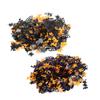 200g Halloween Confetti Halloween Party Table Scatter Confetti Pumpkin Spider Webs Foil Metallic Seq