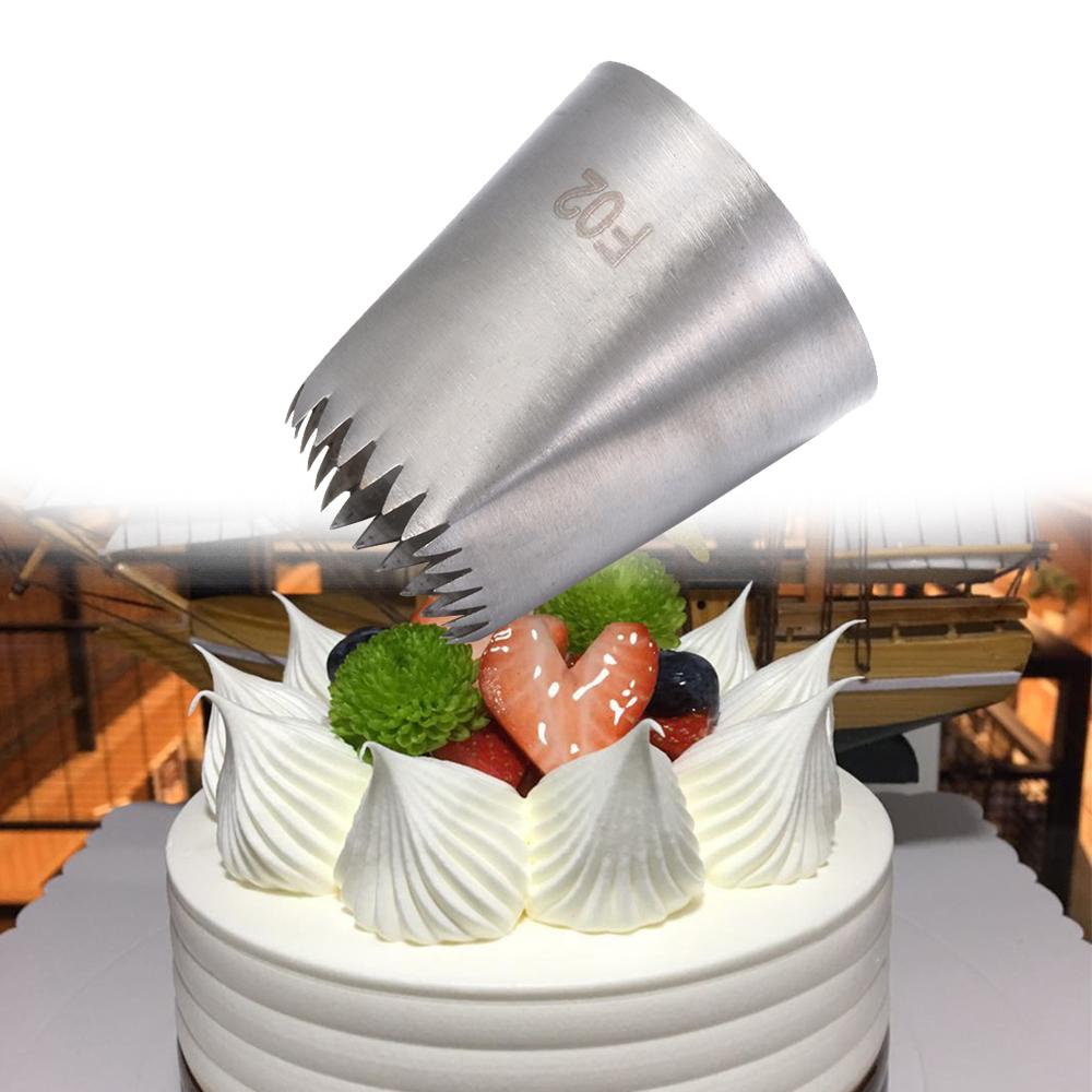 Cupcake Pastry Tips Stainless Steel Flower Nozzle Ice Cream Tool Baking Mold Icing Piping Nozzles