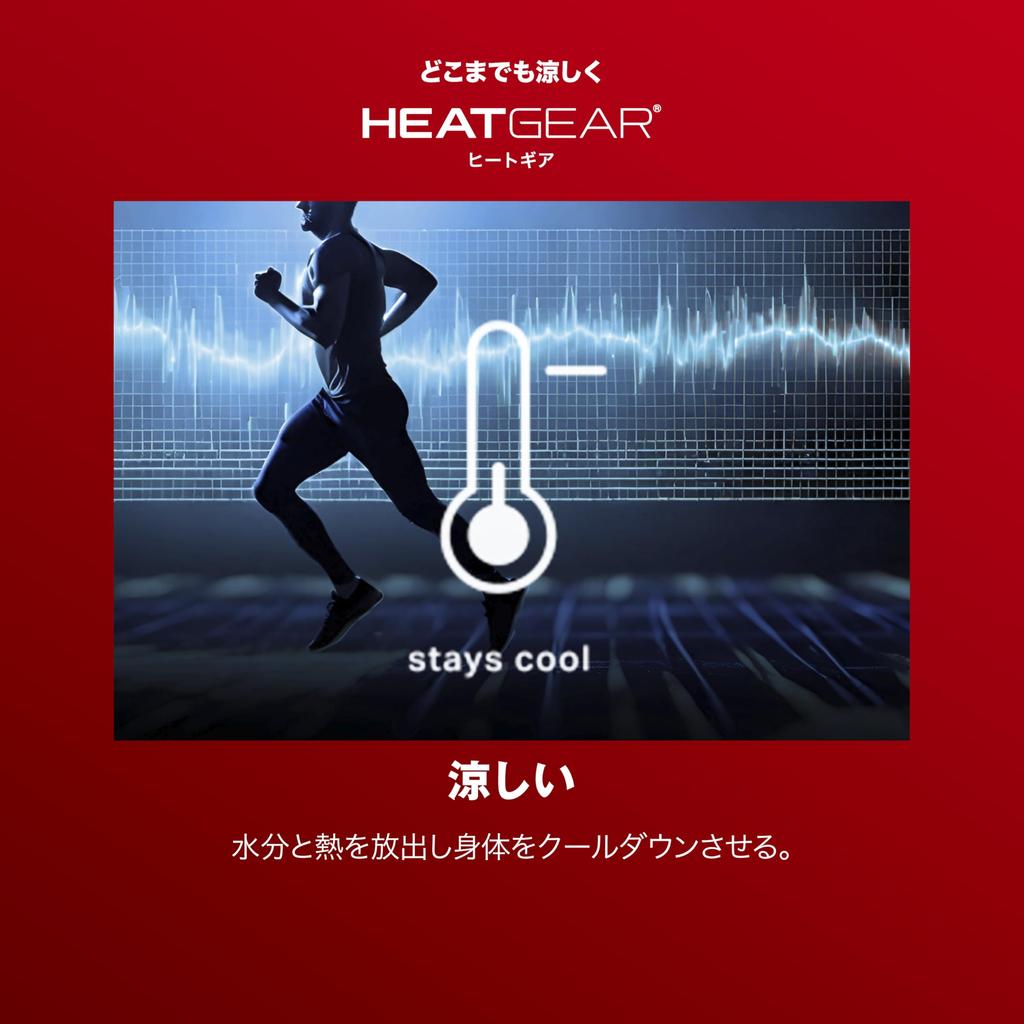 Under Armour UA HeatGear Armour Compression Long Sleeve Mock Size Small Shirt, Men's, Black/White,