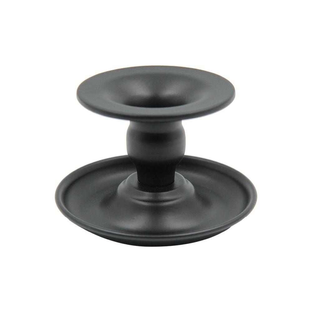 Handmade Round Candlestick Romantic Metal Candle Holder Modern Long Pole Candle Cup  Home