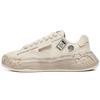Mihara Yasuhiro X FM-20 Leather Fashion Thick Sole Casual Low Top Sneakers Women Sneakers Beige F12W234207FAG