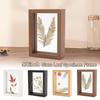 Double-sided Photo Display Frame Wooden Drawing Artwork Picture Frame  Home Decoration