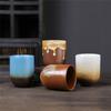Creative Ceramic Cup Kung Fu Teacup Espresso Coffee Cup Tea Cup Coarse Pottery Cup Retro Teacup