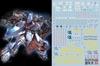 Decals for MS Detail Up MG Duel Gundam Assault Fluorescent!! Water-slide HG, RG, MG, PG, RE, HiRM, Robot, (for 1/100 GAT-X102 Shroud)
