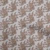 Cotton Flex Gray Fabric Asian Paisley Dress Material Fabric Print Fabric By The Yard 40 Inch