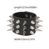Women/Men Men Women Leather Wristband Men Women Gift Punk Style Leather Bracelet Cosplay Jewelry