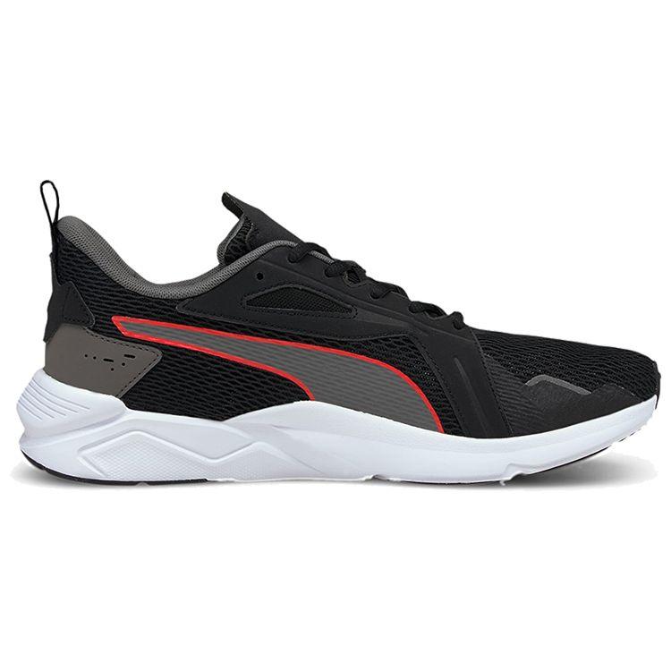 Puma LQDCELL Method Black Castlerock Men Sneakers Poppy-Red 193685-11