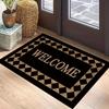 Welcome Carpet Anti Slip Indoor Door Mat Suitable for Home Decoration Indoor and Outdoor Use 100% Polyester Fashionable Felt Rug