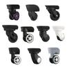 1 Pair DIY Suitcase Luggage Replacement Casters Swivel Mute Roller Wheels for Travelling Bag Travel Suitcase