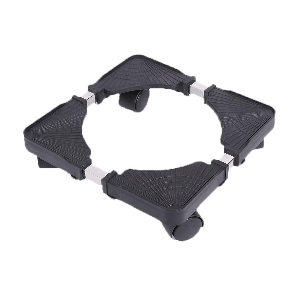 Mobile Base Refrigerator Fridge Base Laundry Washing Machine Stand with Wheels for Water Dispenser