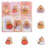 Breastpin Acrylic Capybara Pin Kapibara Animal Badge Cartoon Capibara Pin  Unisex