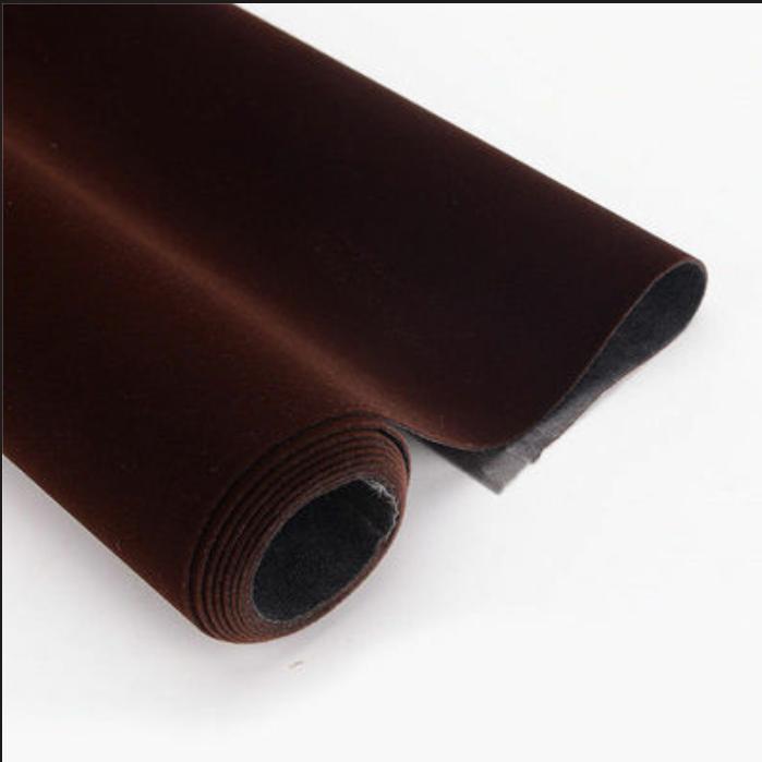5PCS/PACK Sticky Back Self Adhesive Sheet Felt Velvet Velour Fabric Craft Sticker 14x20cm