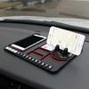 Multi Functional Car Anti Slip Pad With Car Phone Holder Dashboard Pad Car Phone Holder For Storing Phone Keys And Small Tools