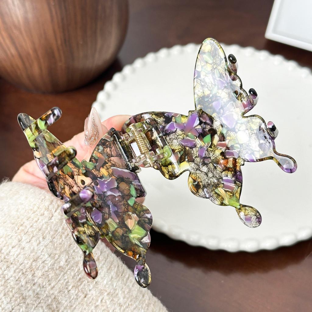 Fashionable And Stylish Rhinestone Butterfly Hair Clip Perfect For Everyday Use