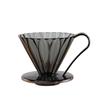 Sanyo Sangyo CAFEC Tritan Flower Dripper CUP4 (2-4 Cups), Black, TFD-4CB