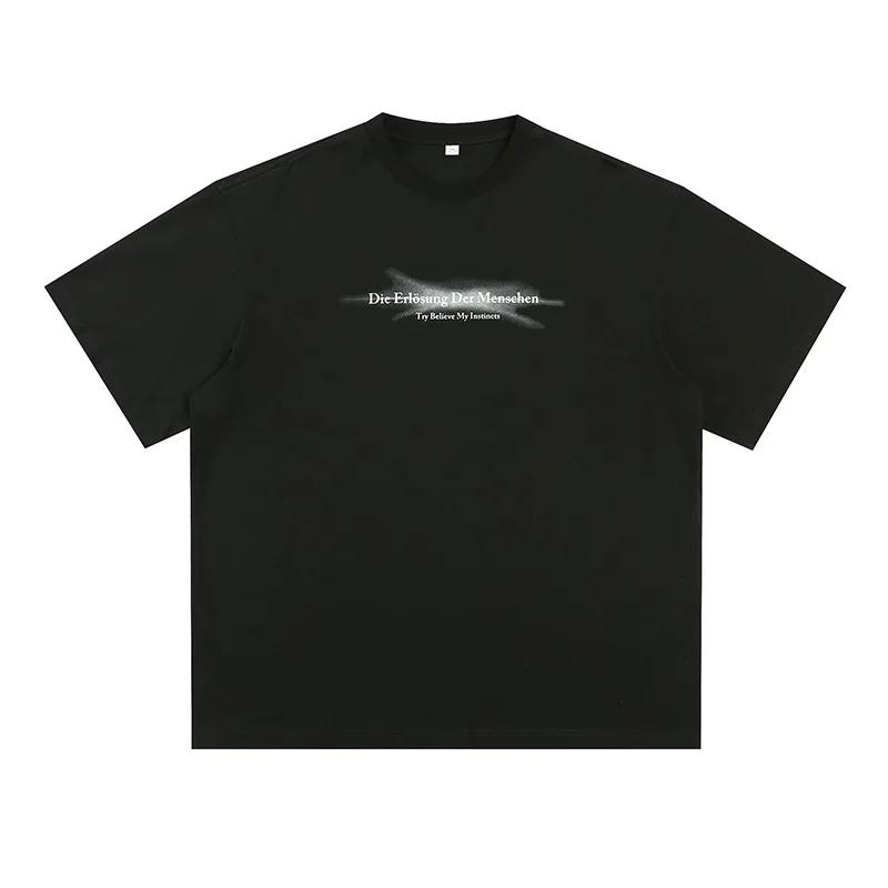 2025 Sabrina Carpenter New Song Manchild Cotton T-Shirt Fashion Casual Retro Printed T-Shirt Men's and Women's Same Top