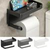 Tissue Hanger Toilet Paper Roll Holder Storage Accessories Storage Rack No Punching Paper Ttowel Storage Rrack Wall Mounted