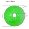Glass Cutting Disc 20mm Inner Hole Diamond Marble Saw Blade Jade Crystal Wine Bottles Grinding Chamfering Polishing Cutting Disc