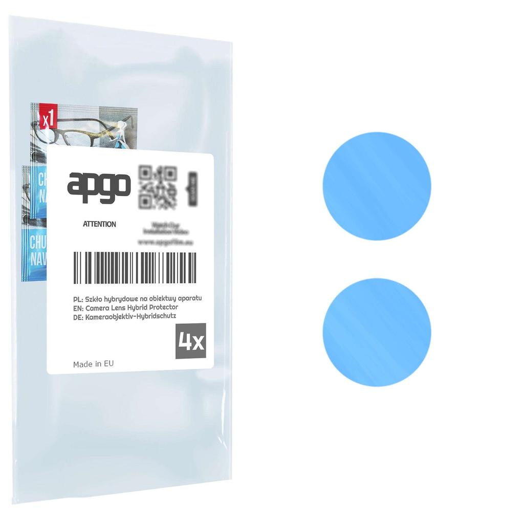 apgo 4x Lens Protector Camera Protective Hybrid Glass for Tecno Spark 9T, Camera Protection, 9H Camera Lens Camera Lens Protector