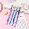 For Kids Friend Gift Black Student Writing Stationery Ball Pen Rotate Gel Pen Signature Pen Gel Pen